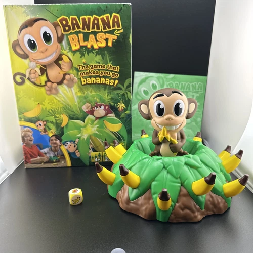 Complete! Banana Joe Blast Pull Bananas Until The Monkey Jumps Game Goliath 2019