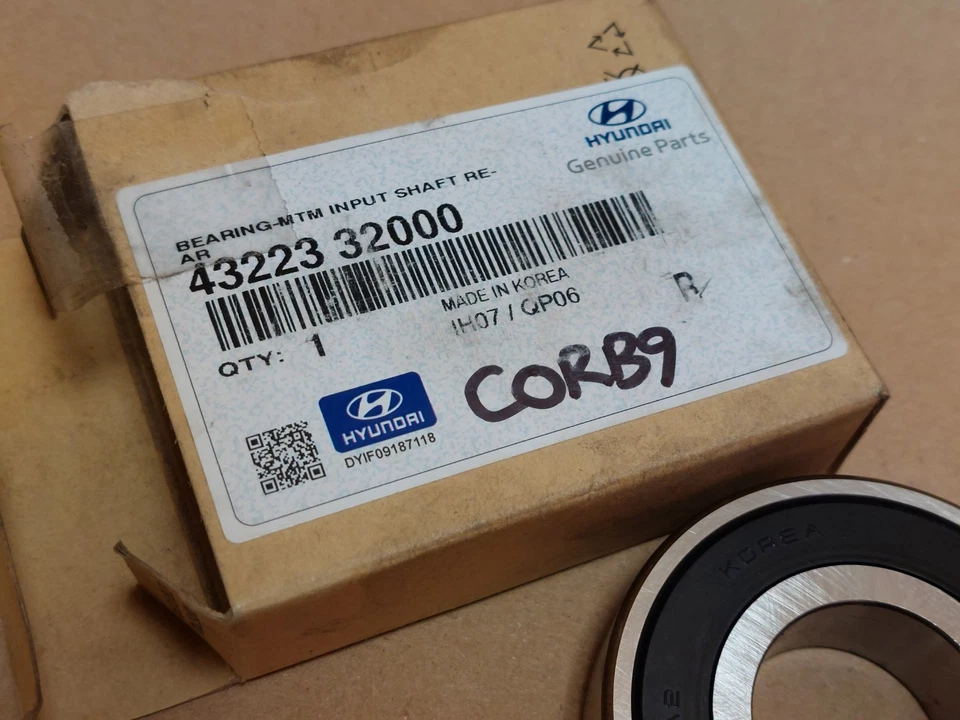 Hyundai Veloster Rear Manual Input Shaft Bearing 2011-2017 4322332000 Genuine - Image 2 of 4