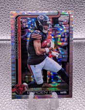 2025 Topps Chrome Football NFL Luther Burden III Pulsar #334 - Chicago Bears