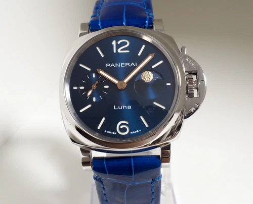 PANERAI Luna PAM 1179 01179 fasi lunari 38 mm, 2 fasce + 8 anni Gar., UPE* 8.900,-
