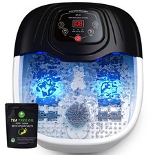Modilic Foot Spa Bath Massager Heat Foot Soaking Tubozone Uv Epsom Saltbubbles