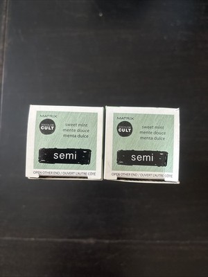 Matrix Socolor Cult  Semi-Permanent Haircolor - Shade sweet mint, 4oz- 2 Pack!!