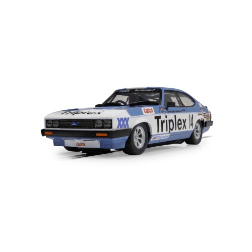 Ford Capri MKIII Scalextric voiture circuit électrique miniature Gerry Marshall 1/32