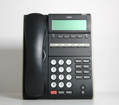 Lot of 2 NEC DTL-6DE IP Office Phones w/ Handsets & Stands