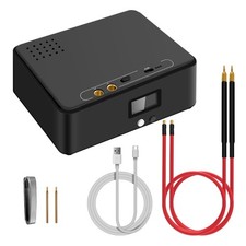 DIY Spot Welder with 30Power Gears for Accurate Welding 0.1-0.3mm Nickel Sheets