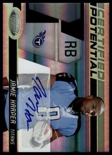 2011 Certified Jamie Harper Certified Potential Autographs #/50 Titans SN,AU