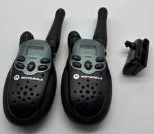 Set of 2 Motorola Talkabout T5000 22-Channel 2-Way Radio Walkie Talkies Only