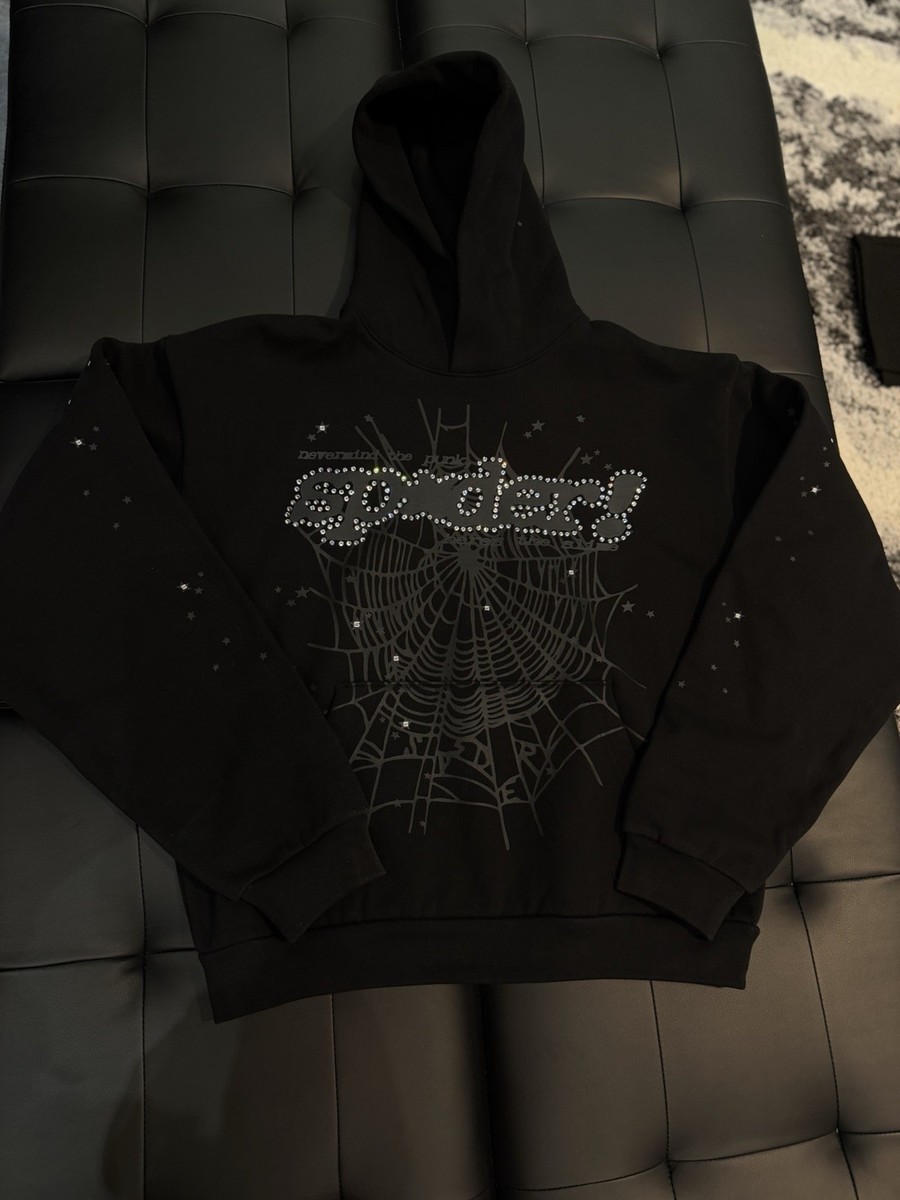 トップス sp5der vvs hoodie black Sp5der VVS Black Hoodie