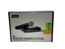 Shure BLX24/SM58 Sistema Wireless Microfono Vocale Portatile Senza Fili H11 Funziona