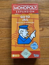 Monopoly Game Classic Edition Go To Jail Expansion Packs 1 Pack
