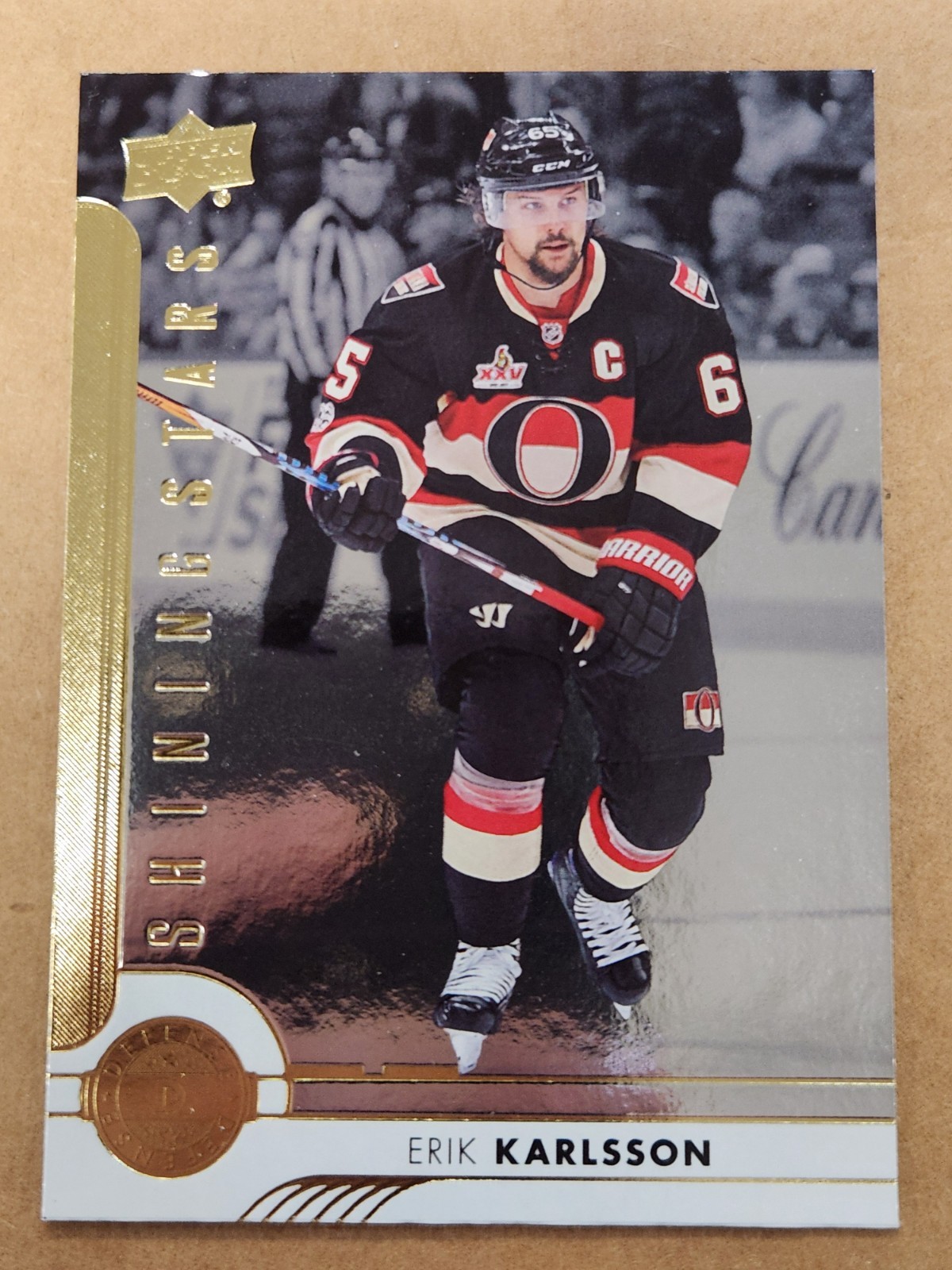 ERIK KARLSSON SSD-4 2017-18 Upper Deck SHINING STARS OTTAWA SENATORS