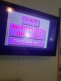 IMPOSSIBLE MISSION for Atari 7800 - Good condition, tested & works!