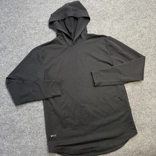 BYLT Hoodie Shirt Mens Medium Drop Cut Long Sleeve Hooded Lightweight Pullover