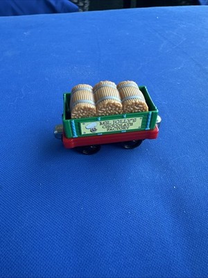 RARE 2002 Mr Jolly's Chocolate Car Thomas & Friends Take N Play Diecast Train