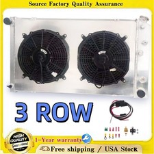 For Chevelle Cutlassgtotempest Lemansel Camino 1968-1972 3row Radiatorfan