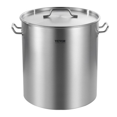 64QT Kitchen Stock Pot with Easy Clean Smooth Surface