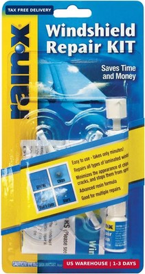 Rain-X 600001 Windshield Repair Kit - Quick and Easy Durable Resin Based Windshi