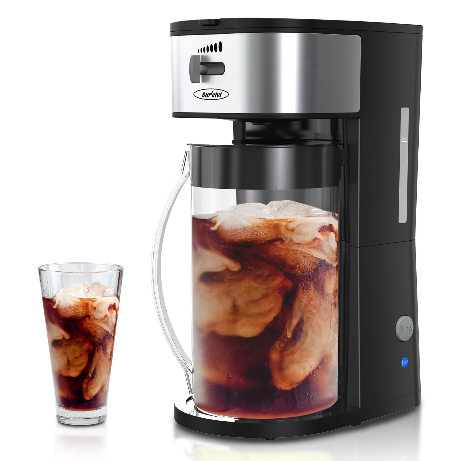 And Iced Coffee Maker, 3-in-1 Coffee And Tea Machine Brew