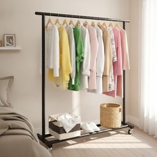 Heavy Duty Clothing Racks for Hanging Clothes Heavy Duty Clothes Rack Rolling...