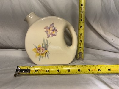 VINTAGE - MCM - RARE 1930 s Hall Co. Donut  Water Jug. Model #1335 PLZ READ DESC
