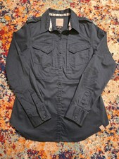 5.11 Tactical Stryke Long Sleeve Shirt Womens XS Navy Blue Ripstop Uniform
