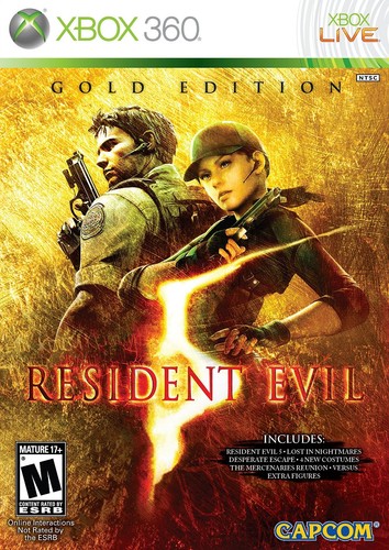 Resident Evil 5: Gold Edition (Import) (Microsoft Xbox 360) - Picture 1 of 4