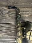 Vintage 10” Gold Plastic Miniature Saxophone Ornament Decor Music Figurine — photo 4