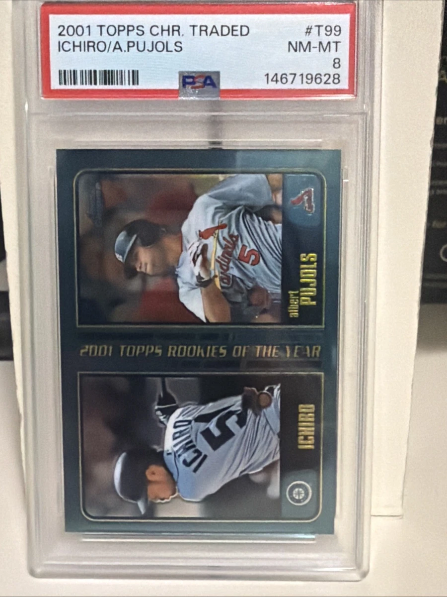 2001 Topps Traded & Rookies - Albert Pujols Ichiro Suzuki #T99 for