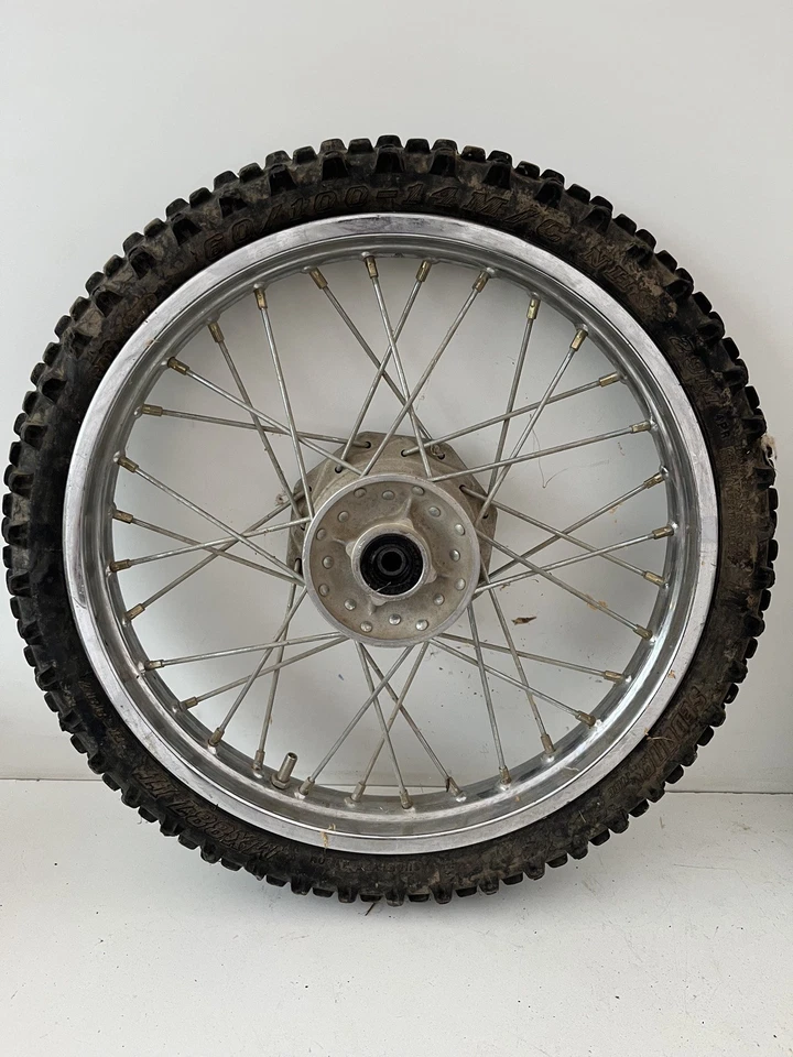 Buje de llanta de rueda delantera Kawasaki KX60 KX 60 1998-2003 14x1,40 41034-1168 Foto 3 de 4