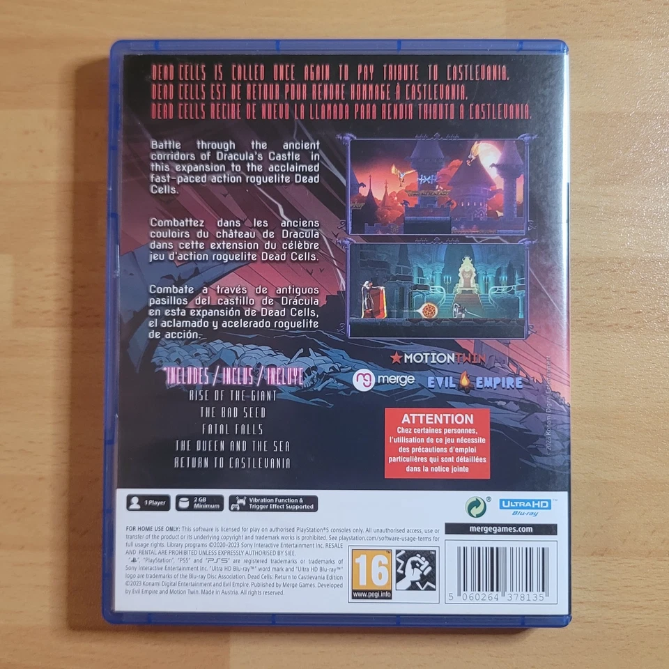 Dead Cells Return To Castlevania Edition Ps5 Playstation 5 Pal Ita, foto 2 di 3