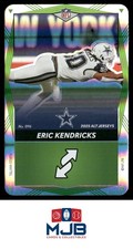 2025 UNO Elite Alt Jerseys Edition - Green Foil Eric Kendricks #096 Cowboys