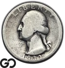 1932-D Washington Quarter