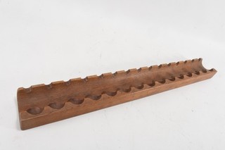 Q96J94 Vintage Wooden Stand Bracket Pipe Stand