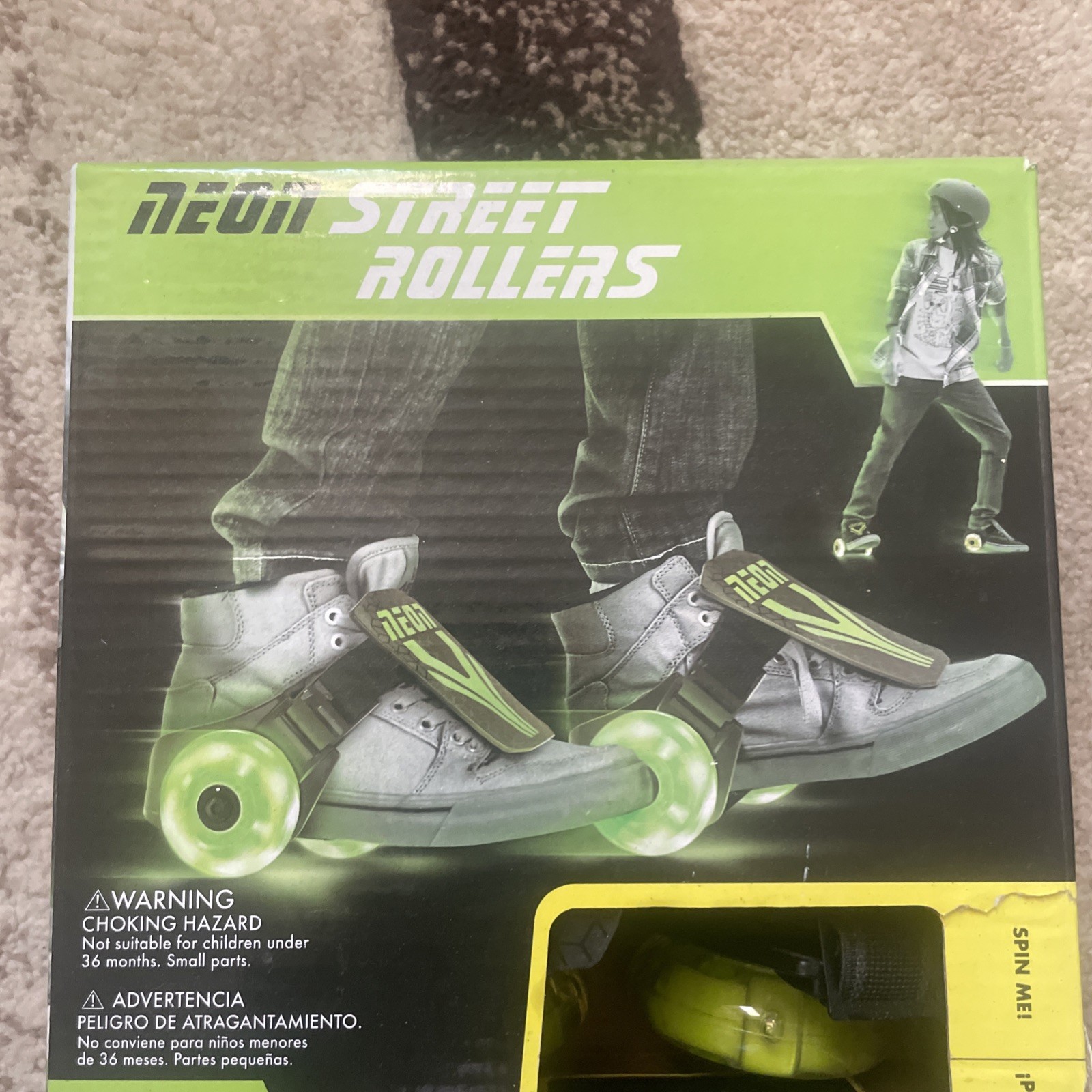 |kids 6+|green Led Lights |no Batteries!