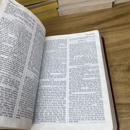 Holy Bible Nelson Open Bible Edition 1975 655BG Genuine Leather - Picture 13 of 16
