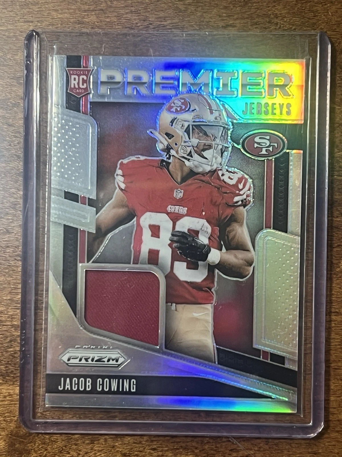 Jacob Cowing 2024 Prizm Silver - Premier Jerseys - PN-JCG (RC)