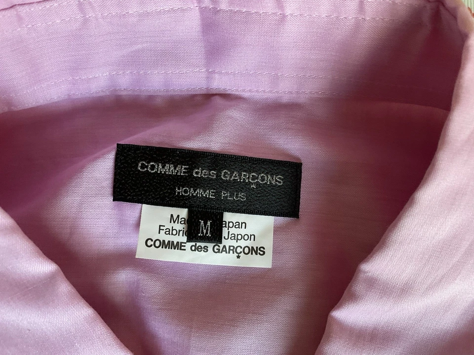 COMME DES GARÇONS (HOMME PLUS) ЖЕНЩИН ПЛИССИРОВАННЫЕ РУБАШКА (M) (НОВЫЙ) - Изображение 4 из 4