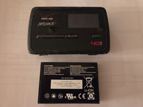Good Used Verizon jetpack 4G LTE (fully Charged) - has a SIM Card