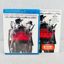 Django Unchained Blu-ray 2012 Tarantino DiCaprio Foxx Waltz Jackson
