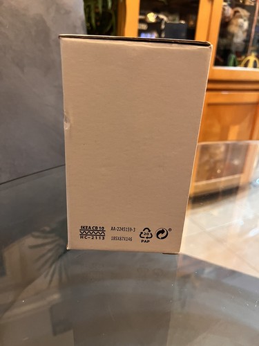 IKEA Brand New In Box Fargrik Stacking Mug White Tapered Coffee Set Of 4 Nice :) - Picture 11 of 13