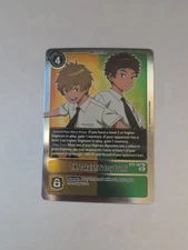T.K. Takaishi & Izzy Izumi BT9-087  R Digimon CCG | X Record Near Mint English
