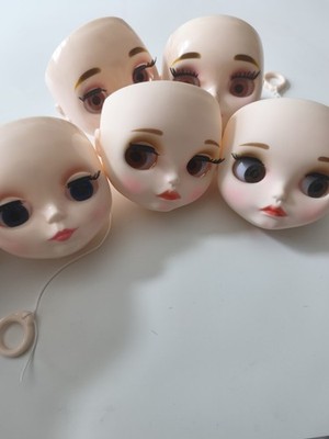  Blythe Puppe Kopf Mit Augen Doll Zubehör Neu 