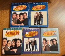 Seinfeld DVD TV Series Seasons 1-6 1 2, 3-6 Sony 4-Disc Set