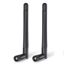 Black 3dBi Dual Band Signal Booster Mini Wi-Fi Antennas 2.4GHz/5GHz-5.8GHz 