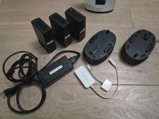 sling studio components; 2 batteries; 3 wireless camera links; power supply; 