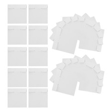 30Pcs White Paper Cd Sleeves Reusable Durable Storage Bags for Disc Protection