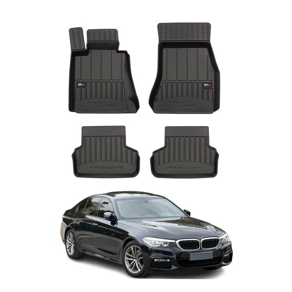 Omac Gummi FußMatten FüR BMW 5Er Limo Touring G30 G31 2017-2024 Premium TPE 4Tlg-image