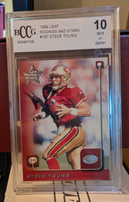 1999 Leaf Rookies & Stars - Steve Young #167 BCCG 10