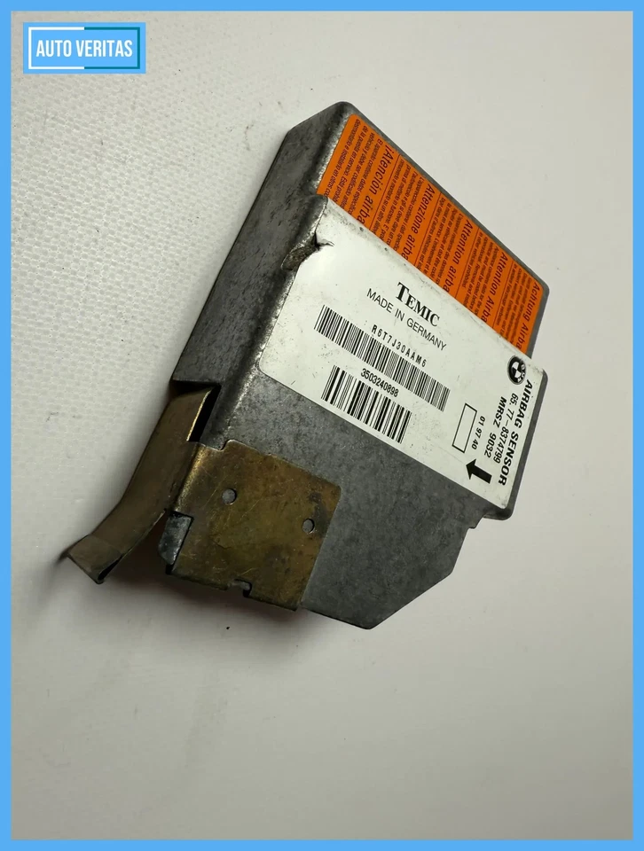 Original BMW 3 (E36) Airbag control unit module Temic 65.77-8374799 / MRSZ 9032 - Image 3 of 4