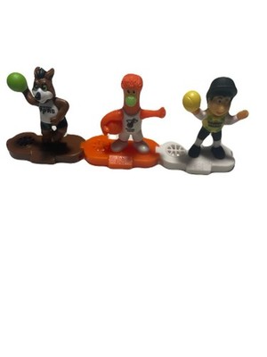 Kinder Joy Egg Surprise Toy Lot of 3 NBA Mascot Celtics Heat Spurs  Basketball
